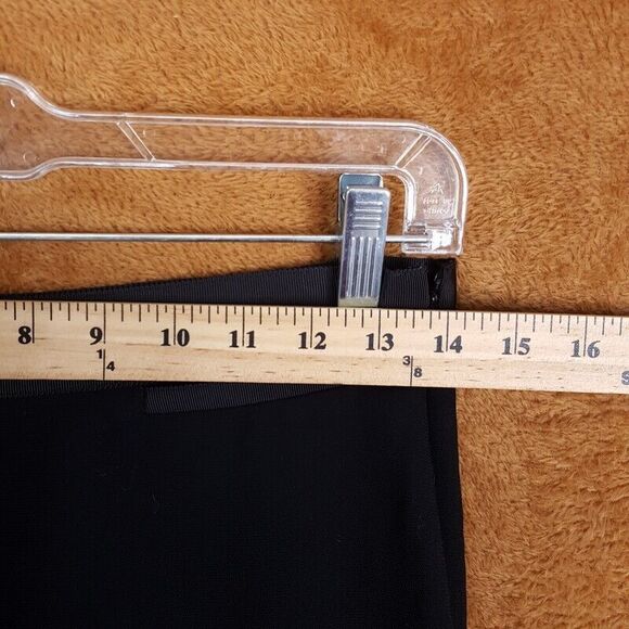 RACHEL COMEY Womens Pants Size 2 Black Relaxed Flare Wide Leg Crop Ankle Trouser - Picture 6 of 9